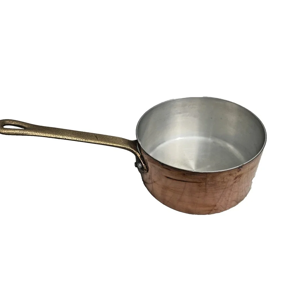 Minis Copper Brass & Stainless Steel Mini‎ Sauce Pan, 0.11-Qt 5